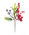 R113074 NAVIDAD PICK BASTON MORAS 25CM