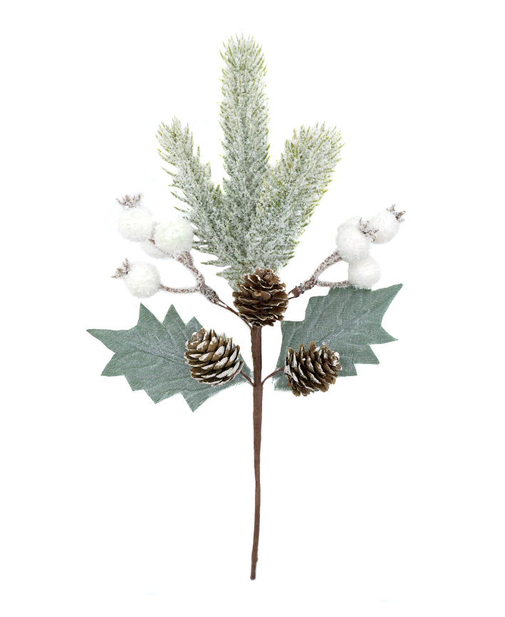 R113075 NAVIDAD PICK GRANADAS 30CM