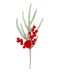 R113079 NAVIDAD PICK MANZANA FLOCK 38CM