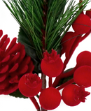 R113082 PICK BERRYS FLOCK 25CM ROJO