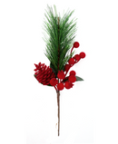 R113082 PICK BERRYS FLOCK 25CM ROJO