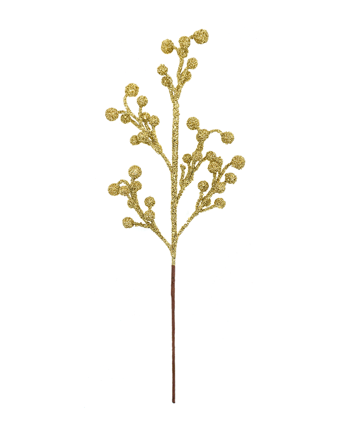 R113152 FOLLAJE ESFERAS MORITAS 53CM