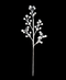 R113152 FOLLAJE ESFERAS MORITAS 53CM
