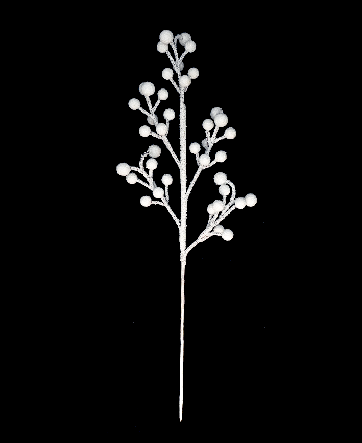 R113152 FOLLAJE ESFERAS MORITAS 53CM