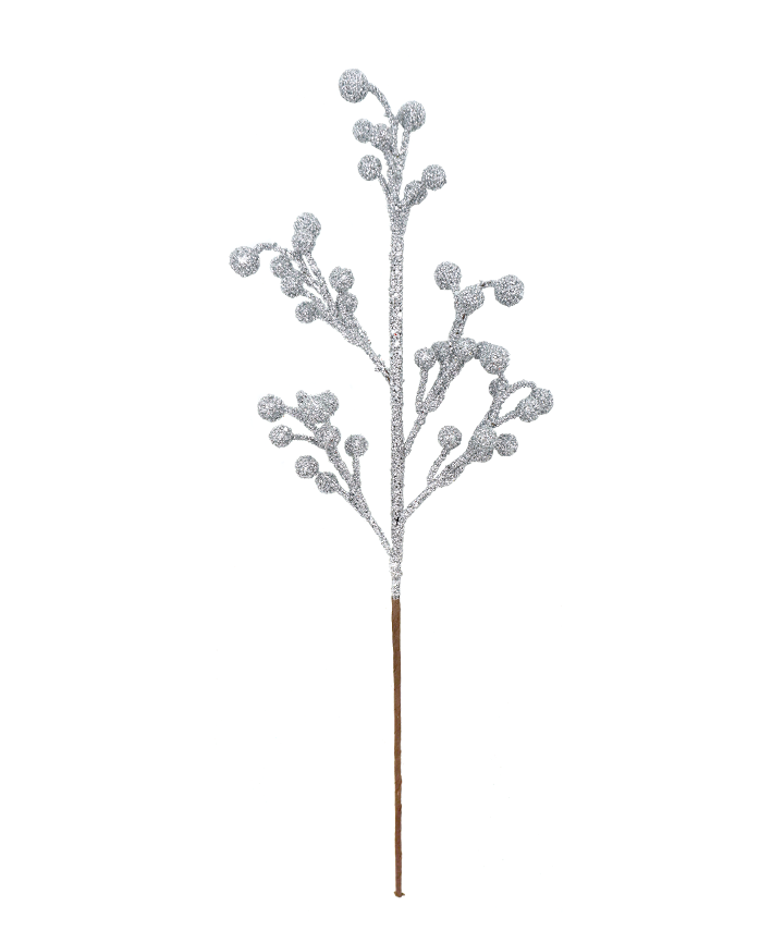R113152 FOLLAJE ESFERAS MORITAS 53CM