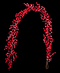 R113305 NAVIDAD GUIA BERRY 1.80M