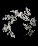 R113310 NAVIDAD GUIA PIÑAS NEVADA 140CM