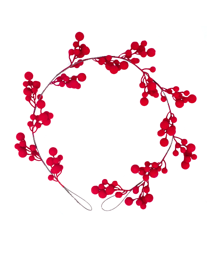 R113312 NAVIDAD GUIA BERRY 150CM