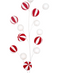 R113351-1 R NAVIDAD GUIA BERRY 150CM ROJO