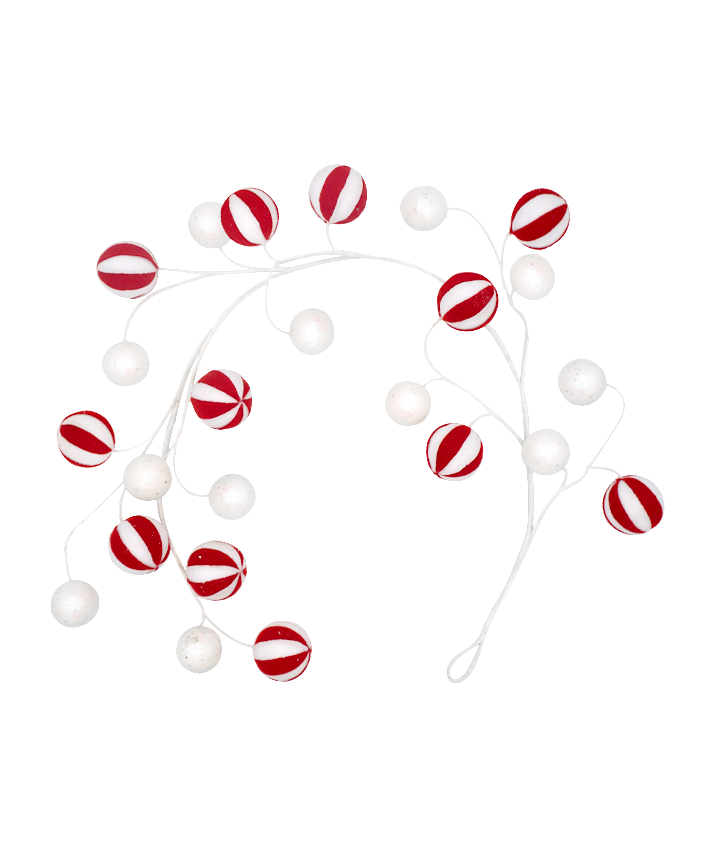 R113351-1 R NAVIDAD GUIA BERRY 150CM ROJO