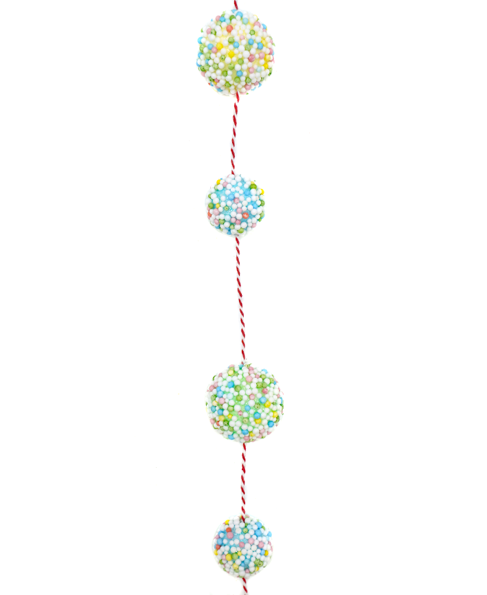 R113352 NAVIDAD GUIA ESFERAS CANDY