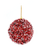 R113410-1 R NAVIDAD ESFERA NIEVE 10CM ROJO