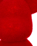 R113417 OSO COLGANTE 24CM FLOCK