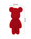 R113417 OSO COLGANTE 24CM FLOCK