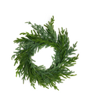 R113607 NAVIDAD CORONA PINO CEDRO 55CM