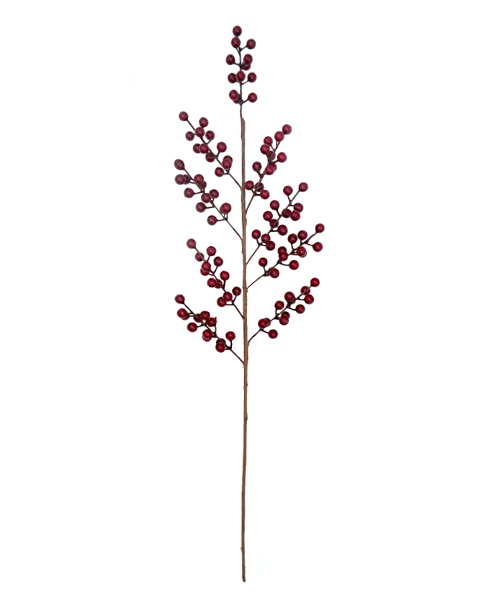 R113706 NAVIDAD PICK BERRY X9 75CM