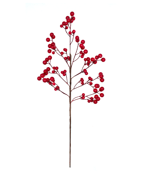 R113721-1 R FOLLAJE BERRY MIX 76CM ROJO
