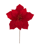 R113808 VARA NOCHE BUENA D25A33CM TERCIOPELO