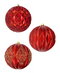 R114101 ESFERAS ROMBOS PAQ3PZ 20CM