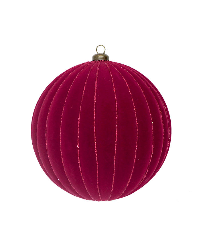 R114102-2 ESFERA PAQ2PZ 20CM TERCIOPELO
