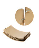 R125015-1 PIE DE ARBOL ORO METALICO ARMABLE 71X25CM