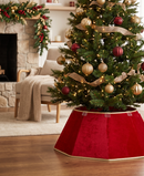 R125017-1 PIE DE ARBOL TERCIOPELO DIAMANTE 78X25CM