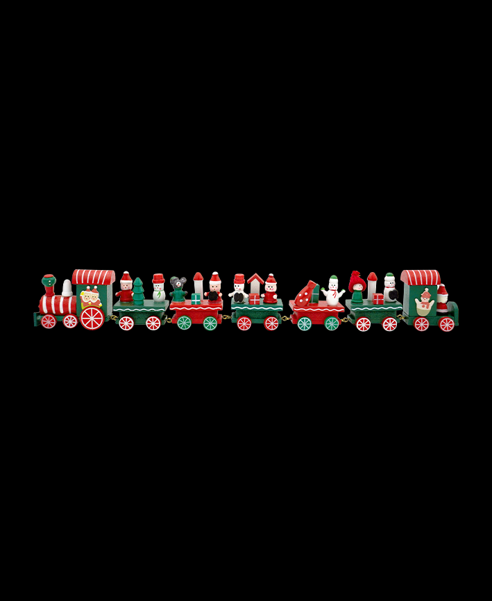 R127201 TREN DECORATIVO 42X3X6CM