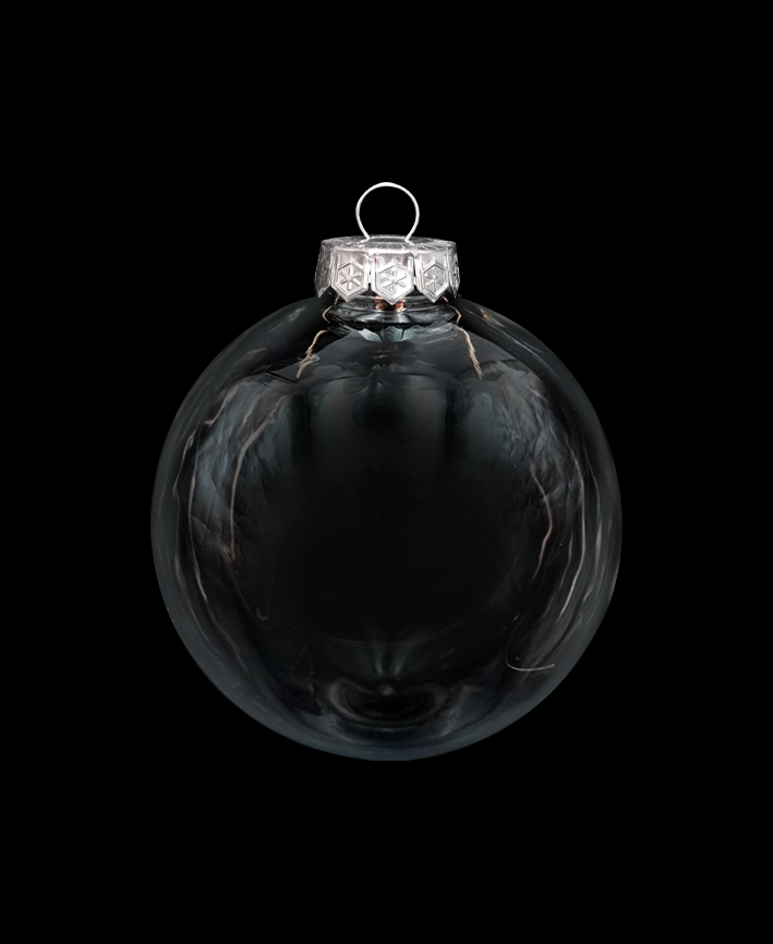 R130022 ESFERA TRANSPARENTE ROSCA 10 CM  1 PZA