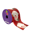 R133005 ROLLO LISTON SANTA 63CM X 10Y