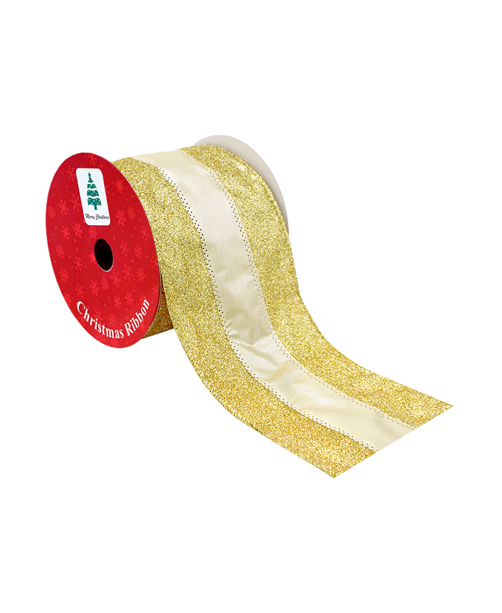 R133016 ROLLO LISTON DOBLE10CMX10Y ROJO