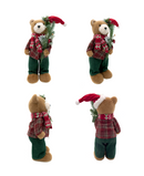 R134208-1 OSO POLO BUFANDA ROJA 35 X 18CM