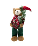 R134208-1 OSO POLO BUFANDA ROJA 35 X 18CM