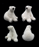 R134211 OSO POLAR SENTADO 30X30CM