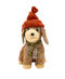 R134401 PERRO CON GORRO 28CM