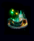 R135004 CABAÑA CON PINO Y TREN