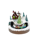 R135004 CABAÑA CON PINO Y TREN