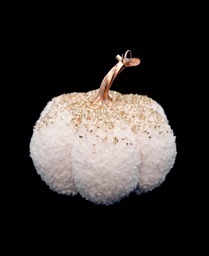 R181102 CALABAZAS DIAMANTADAS 16.5X12CM