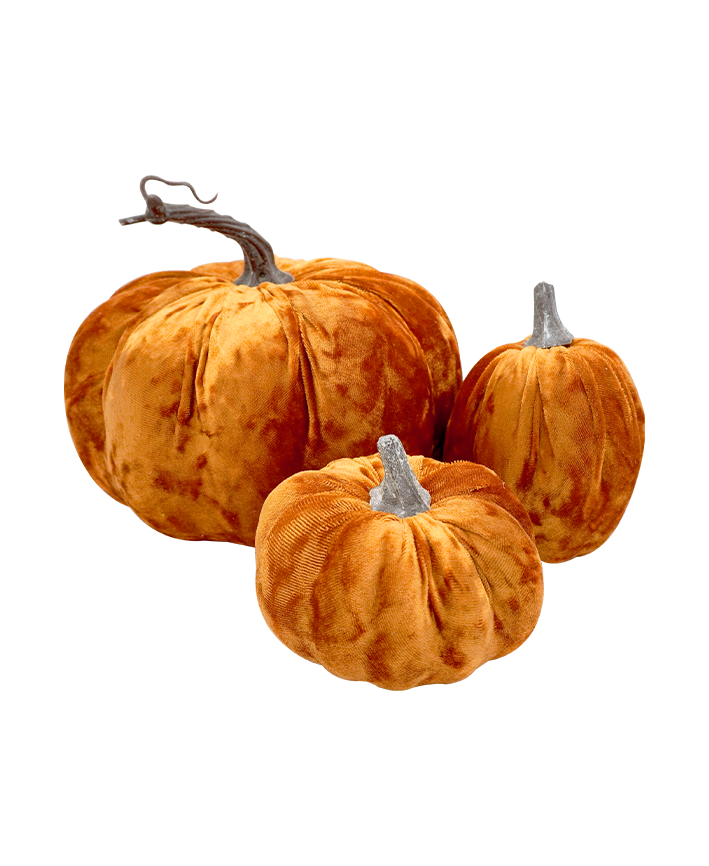 R181104-1 OR SET DE 3 CALABAZAS 9-11-19CM