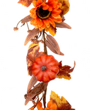 R181304 GUIA OTOÑAL GIRASOL NARANJA 150CM