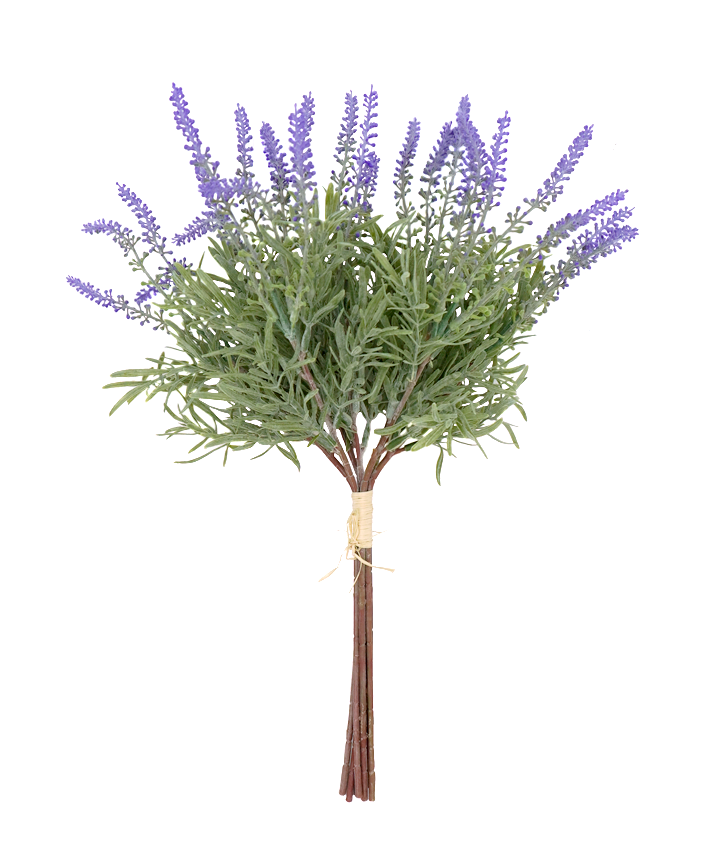 R204036 BOUQUET LAVANDA X7 43CM