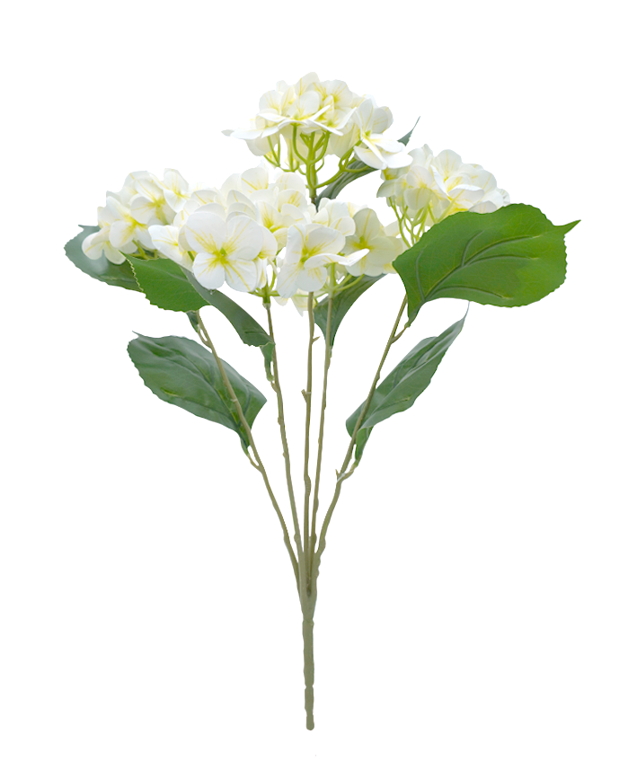 R207101-1 RAMO HORTENSIA 47CM BLANCO