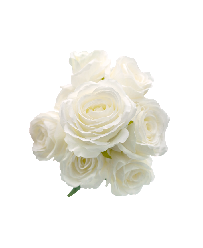 R207103 RAMO ROSAS X9 49CM