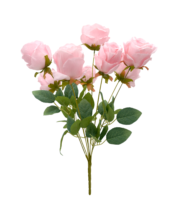 R207103 RAMO ROSAS X9 49CM