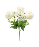 R207106 RAMO ROSAS HORTENCIA X7 43CM