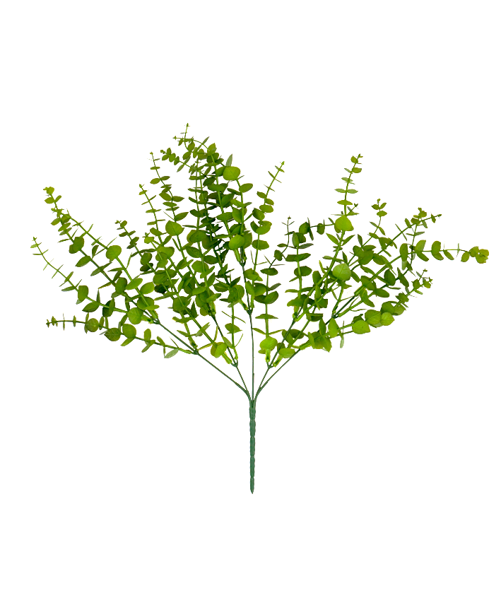 R211023-1 FOLLAJE DÓLAR 43CM VERDE OSCURO