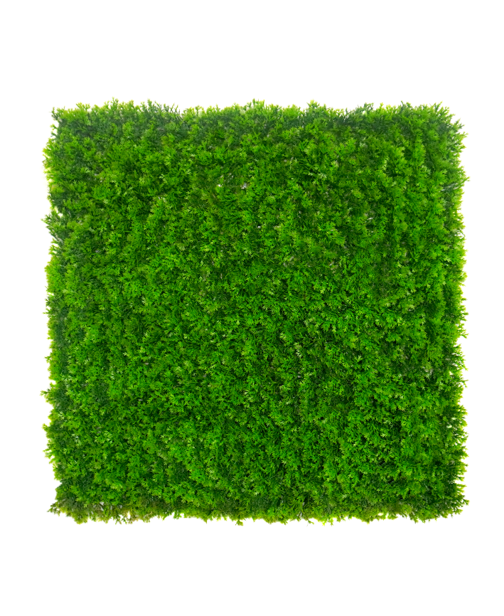 R216152 FOLLAJE ARTIFICIAL CIPRES UV 50X50CM VERDE