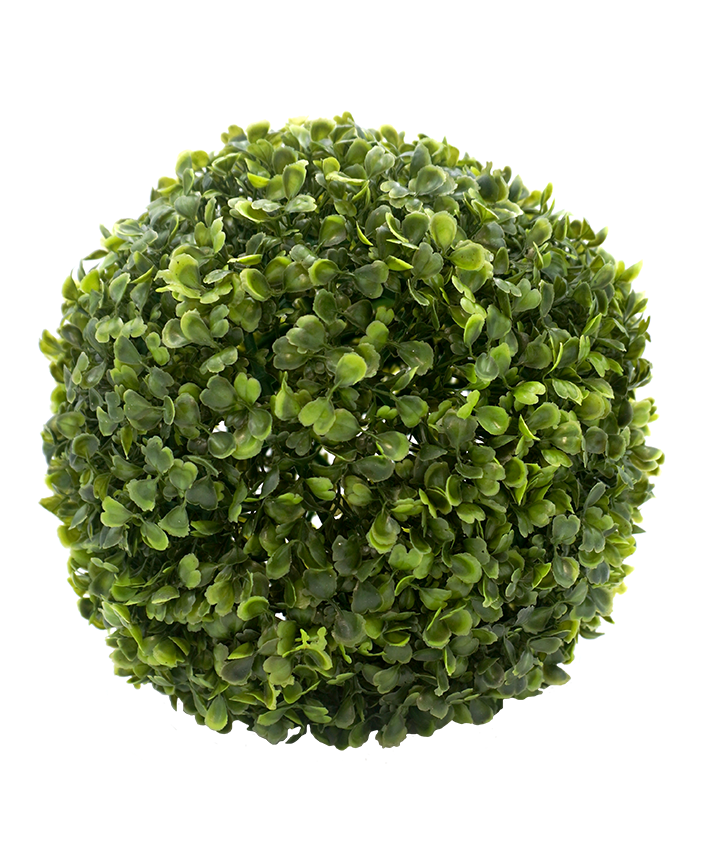 R216203 ESFERA PASTO HOJITAS 27 CM