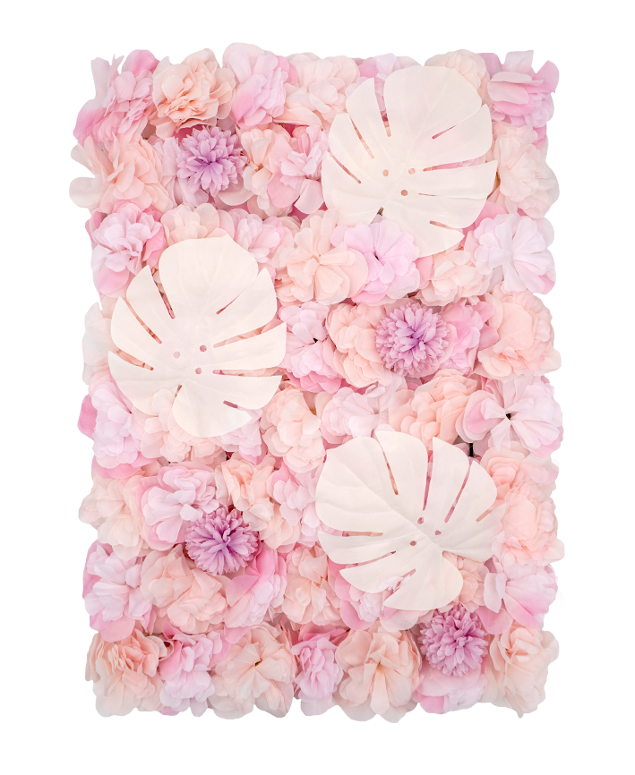 R216303 PANEL FLORES MONSTERA 40X60CM