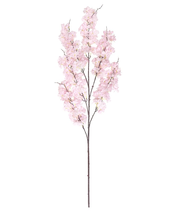 R222006-1 VARA GIGANTE DURAZNO BLANCA 175CM