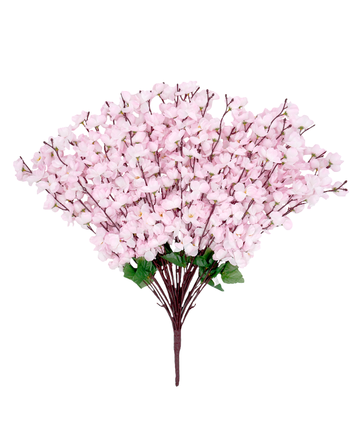R222007 RAMO FLOR DE DURAZNO X36